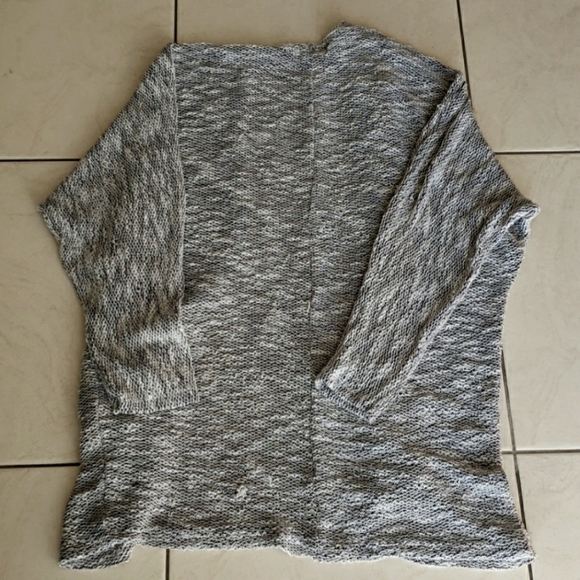 #10460-10 💥Women's Waffle Knit Cardigan,2X and 3X,White/Black and Cream/Black. - Picture 3 of 7